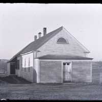 Negative, glass plate