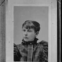 Negative, glass plate