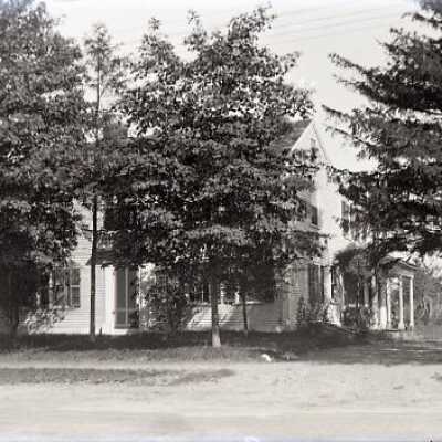 Negative, glass plate