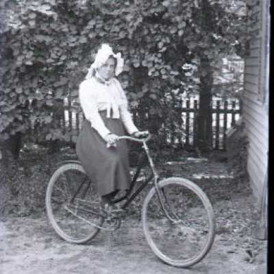 Negative, glass plate