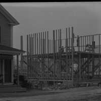 Negative, glass plate