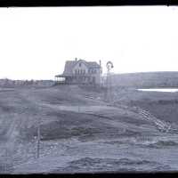 Negative, glass plate
