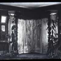Negative, glass plate