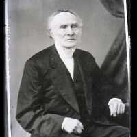 Negative, glass plate