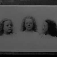Negative, glass plate
