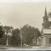 Negative, glass plate
