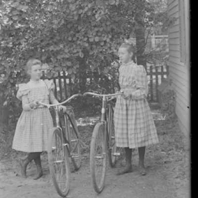 Negative, glass plate