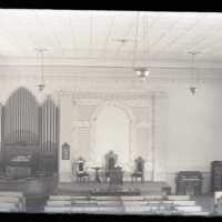 Negative, glass plate