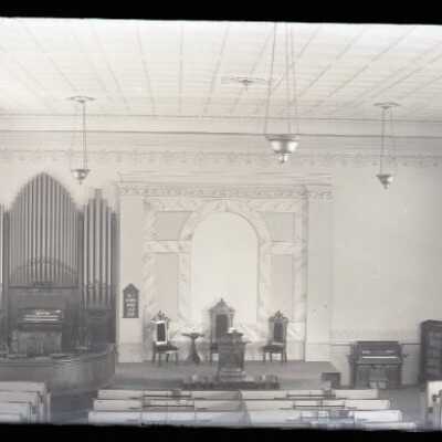 Negative, glass plate