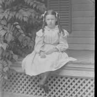 Negative, glass plate
