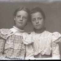 Negative, glass plate
