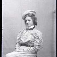 Negative, glass plate