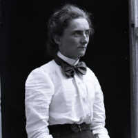 Negative, glass plate