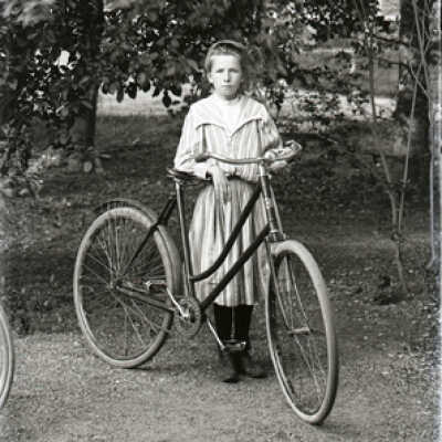 Negative, glass plate