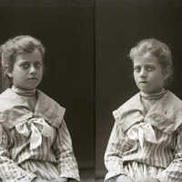 Negative, glass plate