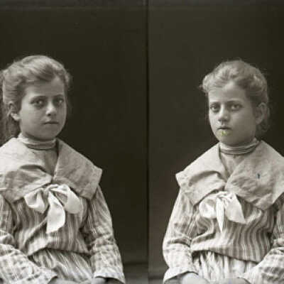 Negative, glass plate