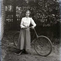 Negative, glass plate