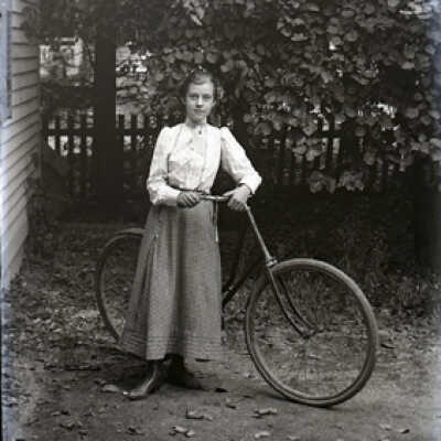 Negative, glass plate