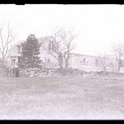 Negative, glass plate