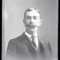 Negative, glass plate