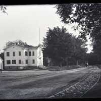 Negative, glass plate