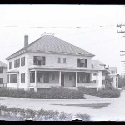 Negative, glass plate