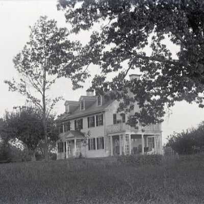 Negative, glass plate