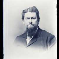 Negative, glass plate