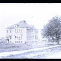 Negative, glass plate