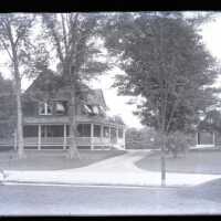 Negative, glass plate