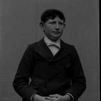 Negative, glass plate