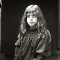 Negative, glass plate