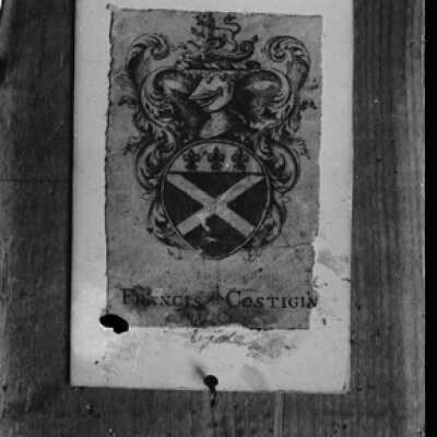Negative, glass plate