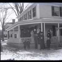 Negative, glass plate