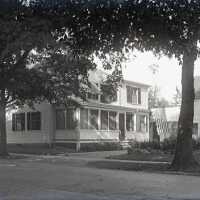 Negative, glass plate