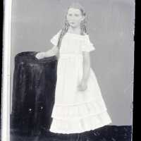 Negative, glass plate