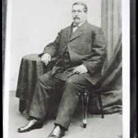 Negative, glass plate