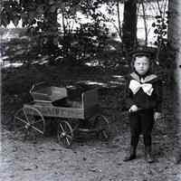Negative, glass plate