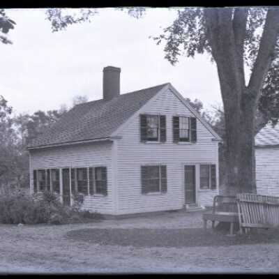 Negative, glass plate