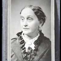 Negative, glass plate