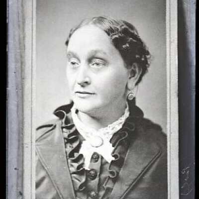 Negative, glass plate