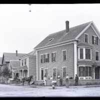 Negative, glass plate
