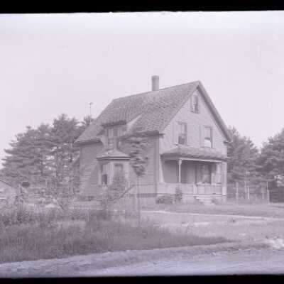 Negative, glass plate