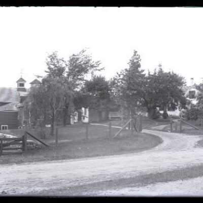 Negative, glass plate