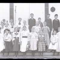 Negative, glass plate