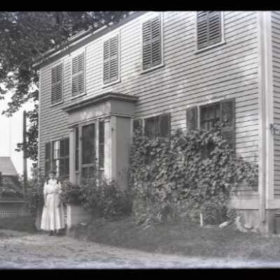 Negative, glass plate