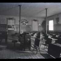 Negative, glass plate
