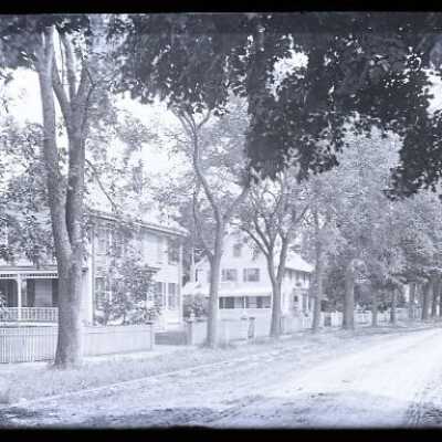 Negative, glass plate