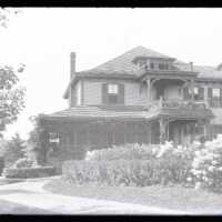 Negative, glass plate