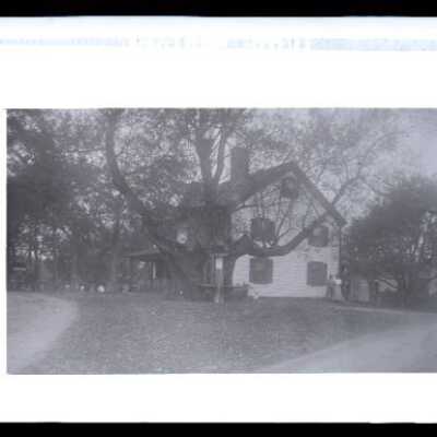 Negative, glass plate